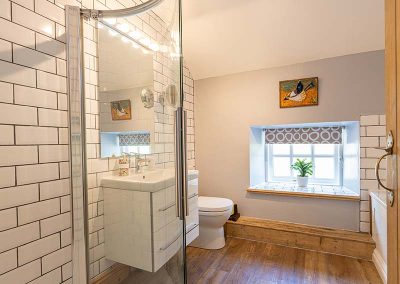 Main Bathroom with Bath and Shower